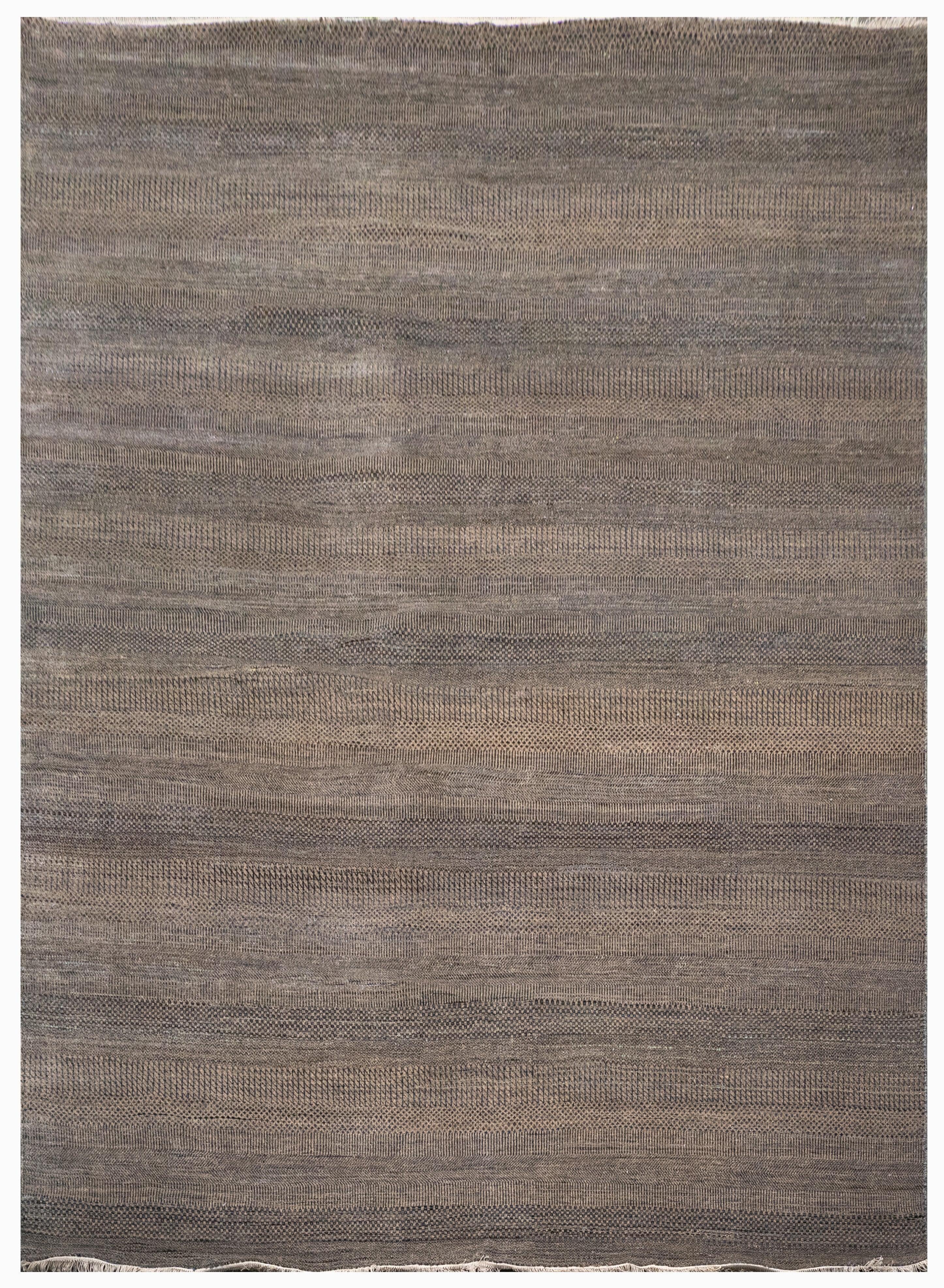 Handknotted Carpet, DIA- 1008 MCN, Pastel Brown & Black Olive